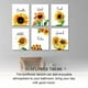thumbnail image 5 of Yuarrent Planta de acuarela Girasoles Flores Impresiones decorativas Lona impermeable Núcleo Ornamento Coleccionables Corredor Decoración del hogar Relájate Flor Yuarrent HA061613-05B, 5 of 6