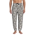 thumbnail image 2 of Sweatpants for Men - Heart leopard print Adjustable Elastic Band Mens Joggers With Pockets, Athletic Workout Gym Casual Track Pants for Men, 2 of 7