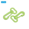 thumbnail image 3 of Plastic Swivel Snap Hook Rotary Lobster Clasp Buckle for Backpack Luggage Webbing Strap, Light Green, 6 Pack, 3 of 6