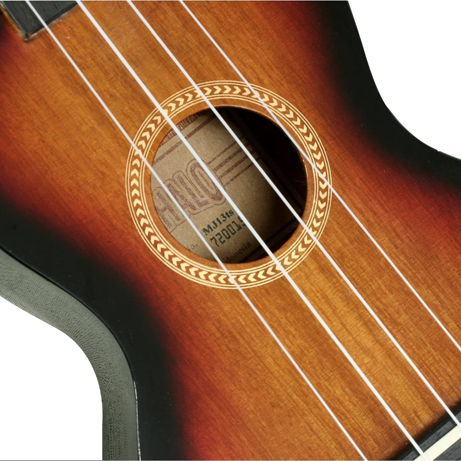 Java Soprano Ukulele w/Bag 3 Tone Sunburst