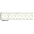 thumbnail image 3 of Valentine's Day Fabric by the Yard, Sailor Pattern of Rope Shaping Hearts Lovers Day Celebration Nautical Design, Decorative Upholstery Fabric for Chairs & Home Accents, Tan White by Ambesonne, 3 of 5