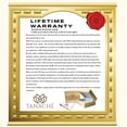 thumbnail image 5 of IGI Certified Natural Diamond Ring 10K White Gold 1/2 carat 100% Real Diamond Engagement Band Ring For Women ( 1/2 CTTW, GH Color, I1-I2 Clarity Diamond Jewelry For Women), 5 of 6