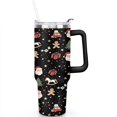 thumbnail image 2 of Santa Gifts Gingerbread Men Horse 40 Oz Tumbler with Handle Lid and Straw Stainless Steel Double Walled Vacuum Insulated Cup Merry Christmas Gifts Tumbler for Women Men Friends Outdoor Indoor, 2 of 6