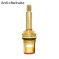 thumbnail image 4 of Shower Bath Tap valve Cartridge Quarter Turn flow Long Tall Stem insert 20 1/2", 4 of 10