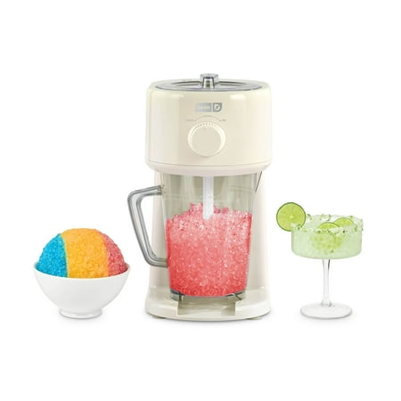Dash Deluxe Shaved Ice & Slushy Maker with Serving Pitcher, 1L, for Homemade Shaved Ice, Snow Cones, Slushies, Cocktails & More, Cream