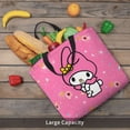 thumbnail image 6 of Lsque Sanrio Pattern Tote Bag for Women, HandBags with Zipper, Large Capacity Casual Shoulder Handbags with Inner Pockets, 6 of 7