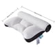 thumbnail image 3 of 2 almohadas ergonómicas de apoyo, cómodas, para mejorar el sueño, 15,7 x 23,6 pulgadas, color azul y negro, 3 of 8