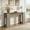 Gray, variant on Fnova 70.9" Farmhouse Console Table for Entryway, Long Narrow Wood Entryway Table, Easy Assembly, Light Brown