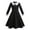 Only Dress, variant on Black Cosplay Dress for Girls Halloween Costume Outfits 3-10 Year