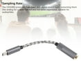 thumbnail image 3 of Adaptador de conector parauriculares de Tipo C A 4.4 mm, Velocidad de MaSestreo Premium CX31993 USB C A 4.4 mm Cable de Sonido de Sonido de Sonido Silver para Teléfono Móvil, 3 of 7