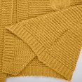 thumbnail image 6 of Odeerbi Cable Knit Cardigan Sweaters For Women Winter Solid Color Sweater Fashion 2025 Casual Long Sleeve Hooded Sweater Yellow, 6 of 9