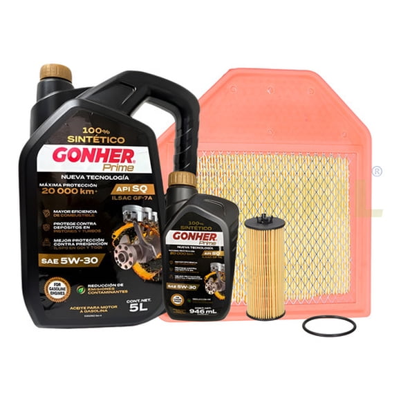 Kit De Afinacion Town  Country Apv 11-13 3.6l Gonher 5w30