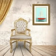 thumbnail image 3 of Green, Jacob 15x18 Gold Ornate Wood Framed with Double Matting Museum Art Print Titled - Small Sail II, 3 of 4