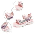 thumbnail image 5 of LIIPEE Girls Sandals Summer Fashion Cute Adjustable Straps Butterfly Open Toe Non- Soft Sole Shoes Child Comfort Outdoor Casual Wear Princess Sandal,Pink,11-11.5 Years, 5 of 9