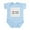 Sky Blue, variant on CafePress - I * Track And Field Infant Creeper - Baby Light Bodysuit, Size Newborn - 24 Months