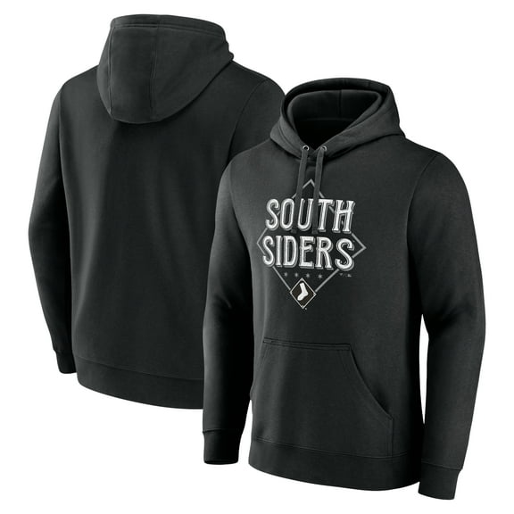 Men's Black Chicago White Sox South Siders Pullover Hoodie