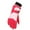 Red, variant on UMfun Toddler Girls Boys Snow Gloves Kids Ski Winter Gloves Waterproof Windproof Children Warm Gloves