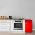 thumbnail image 2 of Galanz GLR33MRDR10 3.3 Cu. ft. Single Door Retro Compact Refrigerator with Chiller, Red, 2 of 8
