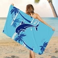 BCZHQQ Microfiber Beach Towel Colorful, Lightweight & Sandproof