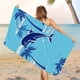 thumbnail image 4 of Microfiber Beach Towel Super Lightweight Colorful Bath Towel Sandproof Beach Blanket Multi-Purpose Towel For Travel Swimming Pool, 4 of 9