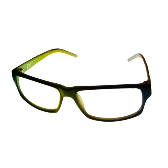 Electric Mens Eyeglass Rectangle Plastic Black Marble Technician  56mm