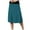 BU2, variant on Riforla Women's Solid Lightweight Flare Midi Pull on Closure Skirt S XXL Plus Size Women's Skirts BU2 S