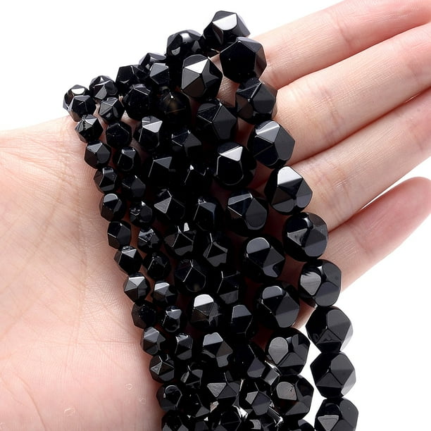 Cuentas de turmalina facetadas de colores, cuentas de piedra Natural para fabricación de joyas, abalorios, pulseras, collares, accesorios, 6/8/10mm Tan Jianjun unisex