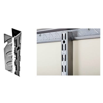 

Knape & Vogt 0201-45PM John Sterling Brand Heavy Duty Shelf Standard Diamond Plate ~ 45