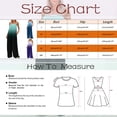 thumbnail image 6 of TAIAOJING Womens Overalls Jumpsuits Solid Gradient Rompers Casual Comfy With Pockets, 6 of 6