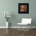 thumbnail image 3 of Trademark Fine Art "Merry Christmas Patchwork III" Canvas Art by Color Bakery Black Matte, Black Frame, 3 of 4