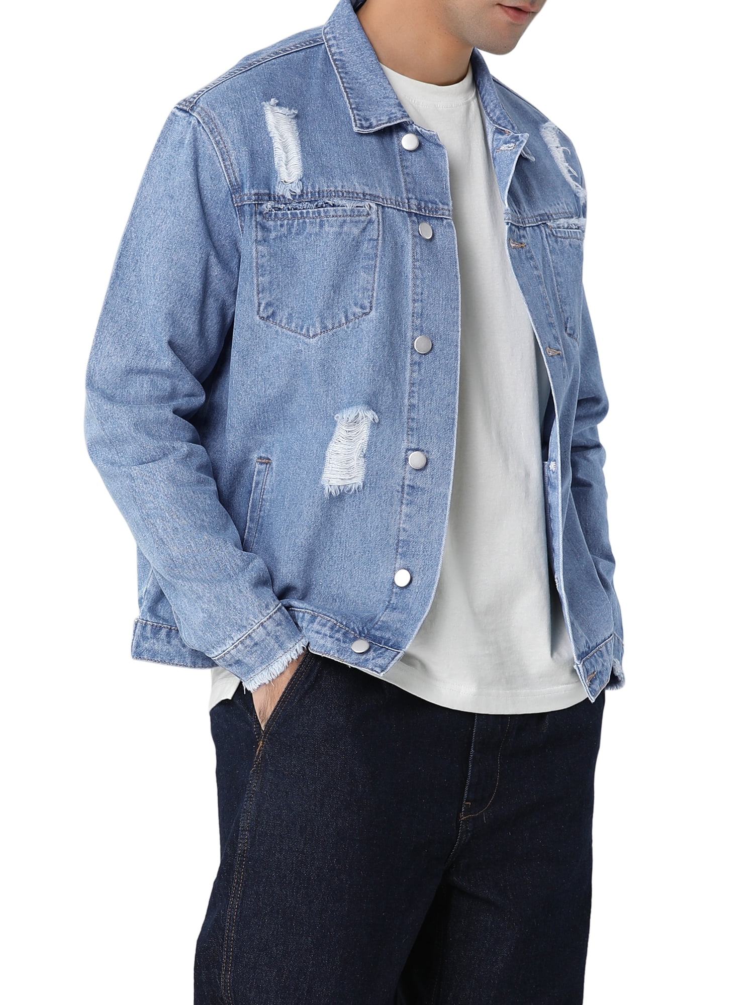 DSQ PHANTOM TURTLE Denim Jacket Men Coat Blue Casual Cotton Turn Down  Collar Long Sleeve Denim Bomber Jackets For Man 98365 From Dsqgucci,  $107.61