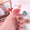 thumbnail image 4 of Juego de 5 pinceles de maquillaje portátiles, multifunción, sueltos, con espejo, para rubor, herramientas de belleza, 4 of 6