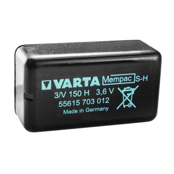 Varta Mempac 3/V150H 3.6 Volt NiMH (55615 703 012) Battery