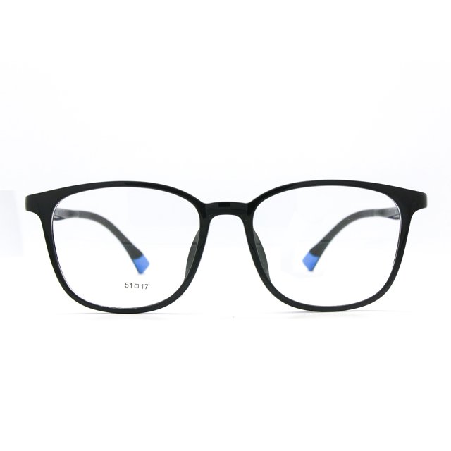 Teens Optical Glasses Plastic Rectangular Big Frame Spring Hinge Size 51 Flexible Bendable Kids 9-15Y