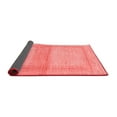 thumbnail image 2 of Ahgly Company Indoor Square Abstract Red Modern Area Rugs, 3' Square, 2 of 4