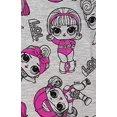 thumbnail image 5 of MGA Girl's 2-Pack LOL Surprise Fashion Jogger Pant Set, Pink/Grey, Size 7, 5 of 5