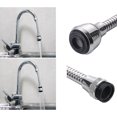 thumbnail image 4 of Aireador de grifo flexible giratorio de 360 grados resistente a salpicaduras rociador de grifo universal cocina baño, 4 of 5