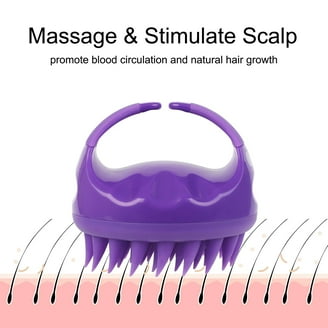 slf usb rechargeable vibrating scalp massager SLF Rejuvenating Scalp Massager, Vibrating Head Exfoliator and Massager main image 1