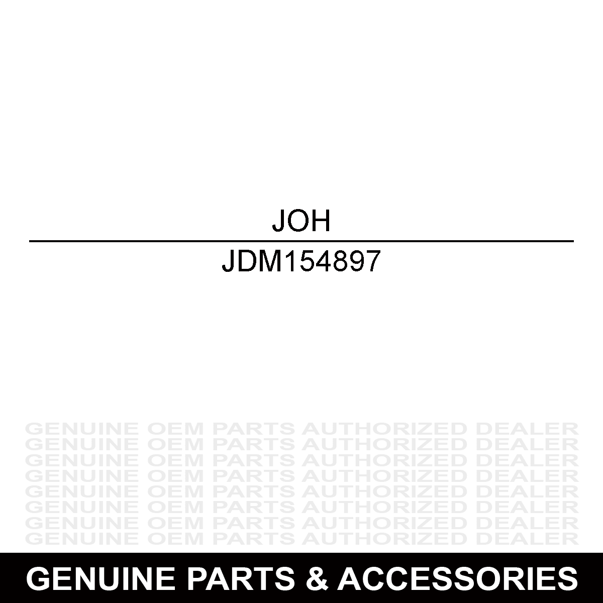 John Deere M154897 Double Cogged Drive Belt X 300 304 320 324 340 360 500 520