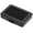 Black-Rectangle, variant on Rectangle Small Loose Gemstone Display Box with Top Lids Silver