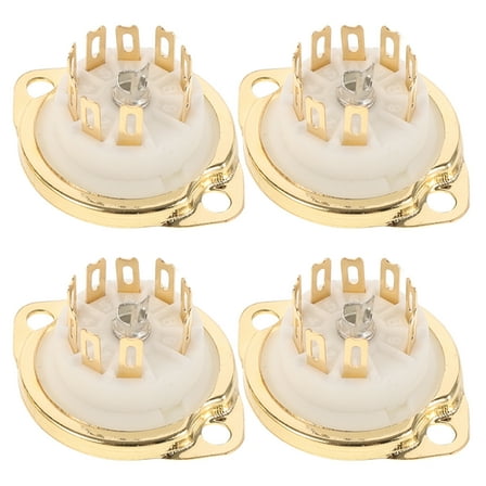 4 Pcs Vacuum Tube Amplifier Holder Parts Electronic Component Sturdy Attachment Set for Audio Equipment