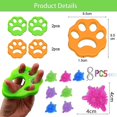 thumbnail image 2 of Bolas reutilizables para lavadora de ropa BRILLAR paquete de 12 antipelo elimina el pelo y residuos de mascotas, 2 of 5