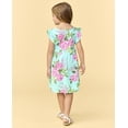thumbnail image 3 of Vestido moderno The Children's Place Toddler Girl 4T Mellow Aqua, 3 of 4