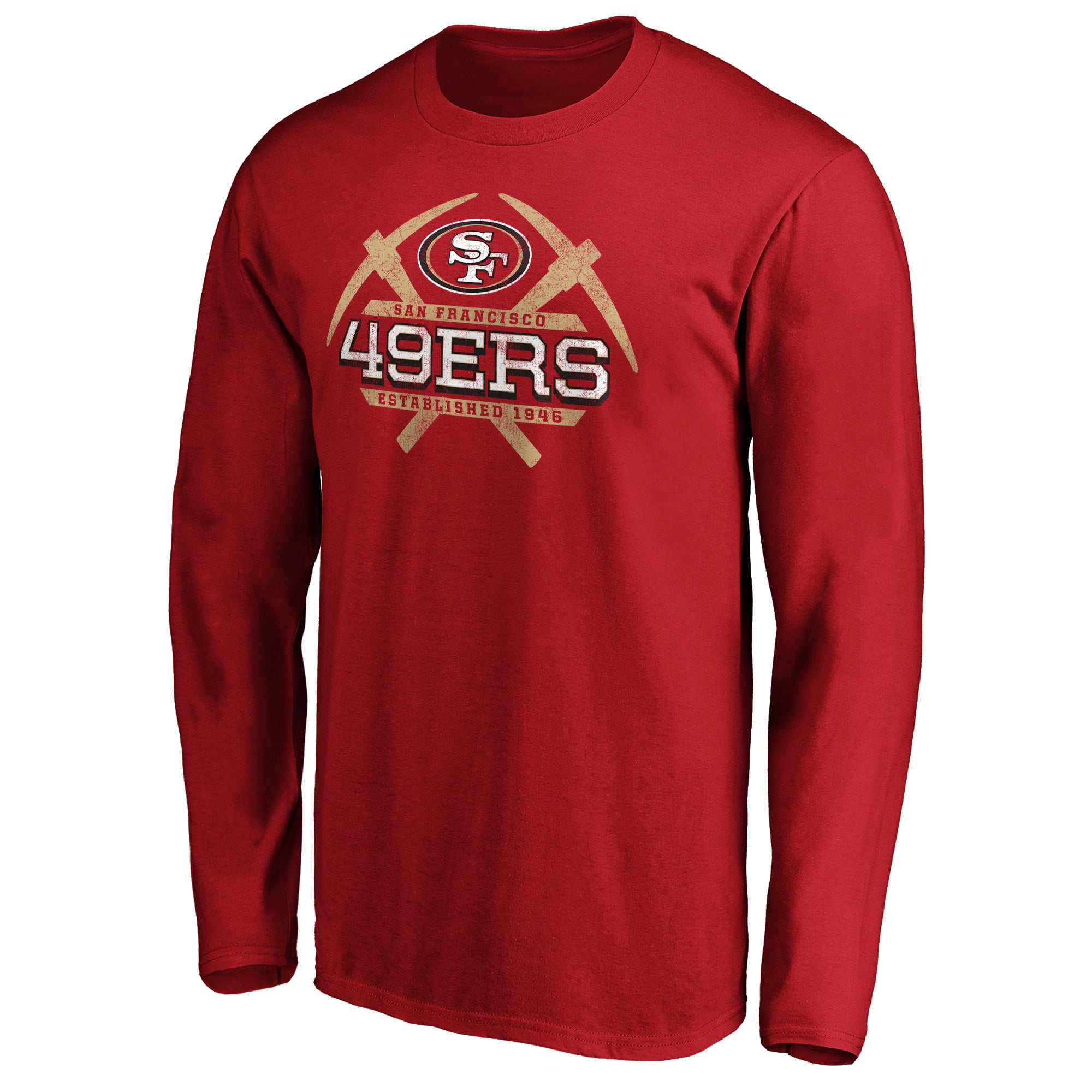 red and gold 49ers jersey