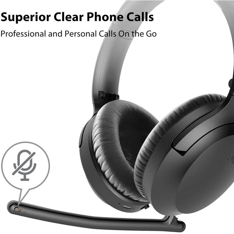 Avantree Aria Bluetooth 5.0 Noise Cancelling Headphones Headset