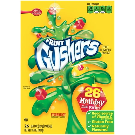General Mills Gushers Holiday Fruit Snacks