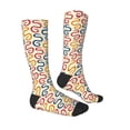 thumbnail image 3 of Daiia Sports Socks Snake Printed Novelty Crew Socks for Men Women Knee High Socks Cotton Socks Soft & Breathable Support Unisex Socks, 3 of 9