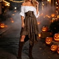 thumbnail image 2 of Likimi Halloween Womens Outfit Set For Stage Show Dress Up Costume Tops With Skirts For Performance Elegant Cosplay Set Size L, 2 of 4