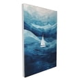 thumbnail image 2 of 16x24 inch Canvas Frameless Painting Ocean And Ship,Apartment Bathroom,Living Room,Office,Cafes Decor Wall Accents,For Ship Lovers Funny Gifts,Modern Art Ocean And Ship Decorative Paintings, 2 of 6