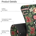 thumbnail image 4 of Yayeee Faucet Mat for Kitchen Sink 14.7" Diatomite Long Splash Guard Pad, Black Flower Pattern, 4 of 7